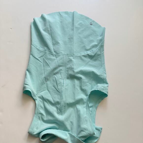 Ivivva Lululemon Teal Button-Front Sleeveless Blouse - Size 7 - Picture 4 of 5